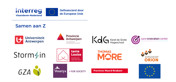 Logo's partners project Samen aan Z